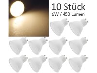 LED Strahler GU10 "H50 Promo1" 10er-Pack 3000k,...