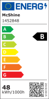 LED-Stripe McShine, 10m, warmweiß, 600LEDs, 12000lm, 12V/48W, IP20