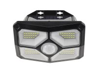 LED Solar Wandleuchte "SWL 722"PIR Bewegungsmelder, 72 LEDs, IP65