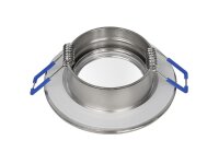 Einbauleuchten-Set McShine, 5xRahmen, 5xLED-Strahler, 5W, 400lm, 230V, Edelstahl