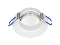 Einbauleuchten-Set McShine, 5xRahmen, 5xLED-Strahler, GU10, 5W, 500lm, weiß,IP44