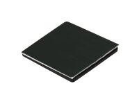 Kabelsockel McPower für Kabelbinder 40x40mm, schwarz, selbstklebend, 10er-Pack