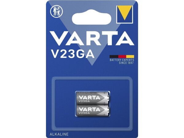 V23GA-Batterie VARTA Electronics Alkaline, MN21, 12V, 2er-Pack