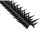 Taubenabwehr Spikes 10er Set Kunststoff, 400x42x36mm, schwarz