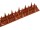 Taubenabwehr Spikes 10er Set Kunststoff, 400x42x36mm, Ziegelrot