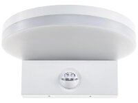 LED Wandleuchte "TORTUGUERO" IP65 15W, 1569lm, 140° Bewegungsmelder, 4000K