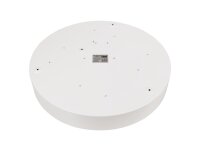 Wifi LED-Deckenleuchte McShine 36W, 4.450lm, Ø40cm, CCT+RGB, weiß