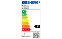 LED-Außenstrahler McShine Slim 10W, 850 Lumen, IP66, 4000K, neutralweiß