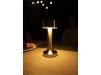 LED-Tischleuchte ROLF KERN „Lounge-1“ gold,...