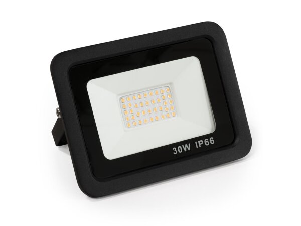 LED-Außenstrahler McShine Slim 30W, 2550 Lumen, IP66, 4000K, neutralweiß