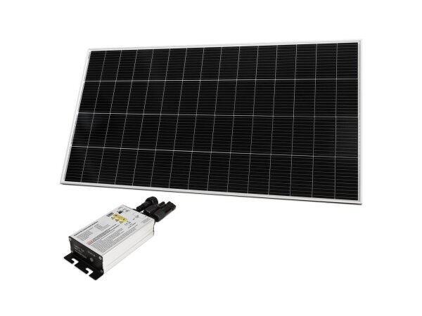 Solar-Set McShine, 1x 300W Solarmodul, 1x 300W Wechselrichter