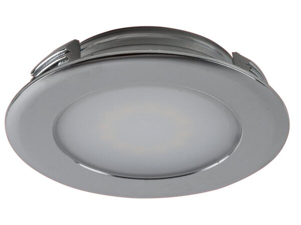 LED Einbaustrahler CASABLANCA chrom 2 Watt Warmweiss 3000 Kelvin