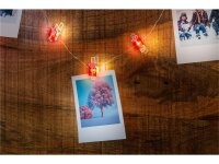 10er LED-Fotoclips-Lichterkette "Geschenk"