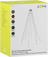 200 LED-Baummantel mit Ring