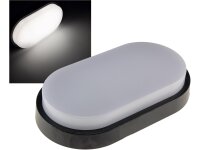 LED Wandleuchte "PALAU" IP54, 4000K Oval, 10...