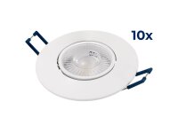 LED-Einbauleuchte McShine EL-313C 4,5W, 450lm, CCT...