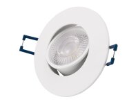 LED-Einbauleuchte McShine EL-313C 4,5W, 450lm, CCT 3000-4000-6000K, 10er-Pack