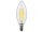 LED Filament Kerzenlampe McShine Filed, 3000K, E14, 6W, 1055lm, 230V, warmweiß