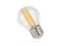 LED Filament Tropfenlampe, E27, 230V, 4W, 1800K - ultra...