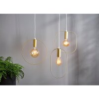 LED-Lampe Vintage Gold, E27, 0,75W,  2000K, 80lm, 12x17,8cm, Amber