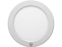 LED Deckenleuchte "BUTON" mit PIR-Sensor Ø 23cm, 18W, 3000/4000/6000k