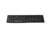 Tastatur Logitech K270, schwarz, kabellos