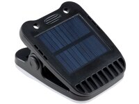 LED Solar Klemmleuchte "SWK 8020" PIR Bewegungsmelder, 25 LEDs, IP44